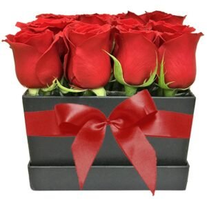 Caixa Com Rosas Vermelhas - Imagem 2
