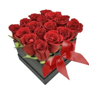 Caixa Com Rosas Vermelhas - Imagem 4