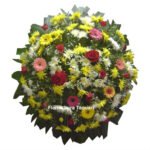 Coroa de Flores Colorida 30