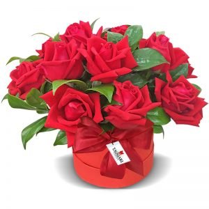 Flowers Box Rosas Vermelhas