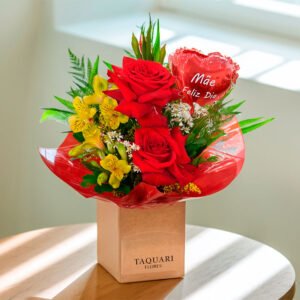 Duas Rosas Colombianas Mãe Eu Te Amo