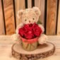 Ursinho com Rosas e Amor