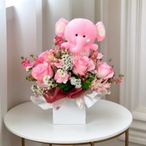 Flores para Maternidade Carinho que Encanta Menina