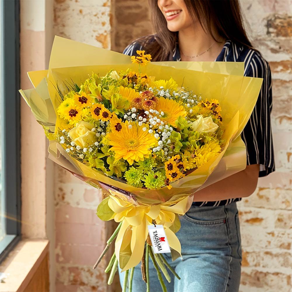 Buquê de Flores Amarelas – Raio de Sol